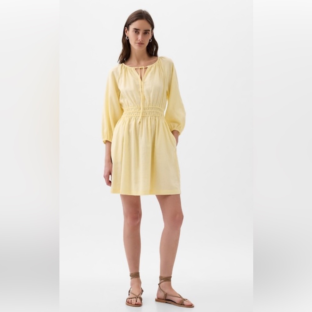 GAP Linen blend mini dress